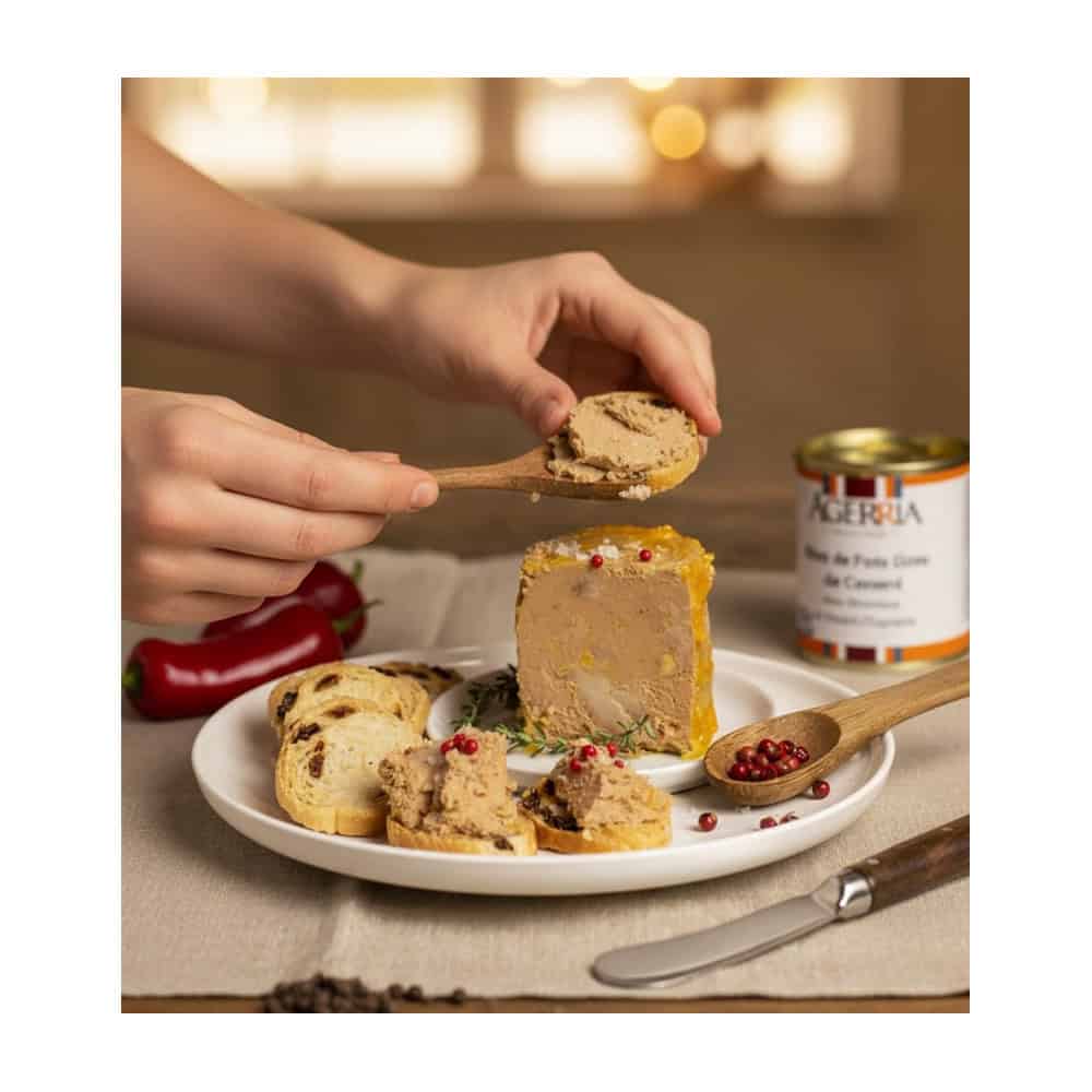 Bloc De Foie Gras De Canard Au Piment D'espelette