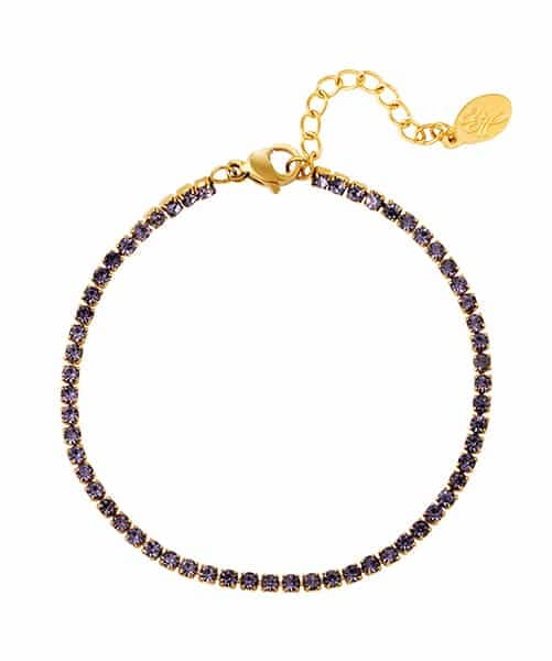 BRACELET JULIA ÉBLOUISSANT - Violet
